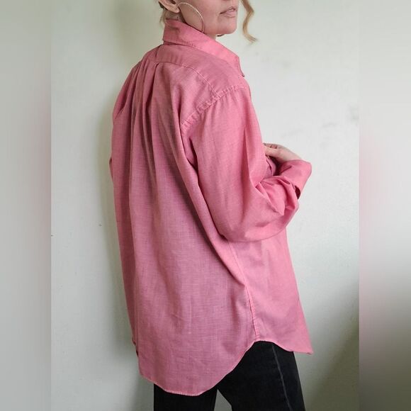 The Big Red Oversized Dagger Collar Button Down XL - Picture 6 of 14
